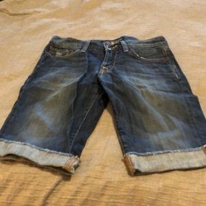 Lucky brand denim Bermuda’s.